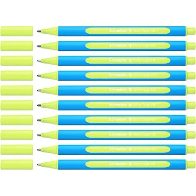 Image de Schneider P152205 Stylo bille Bleu, Jaune