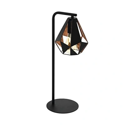 Image de Eglo CARLTON 4 Lampe de table en acier Noir vieilli