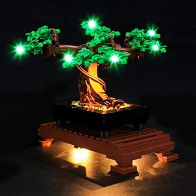 Image de LIGHTAILING Jeu De Lumières pour (Creator Expert Bonsai Tree) Modèle en Blocs Construction Kit Lumière A LED Compatible avec Lego 10281(Ne Figurant Pas sur Le Modèle)