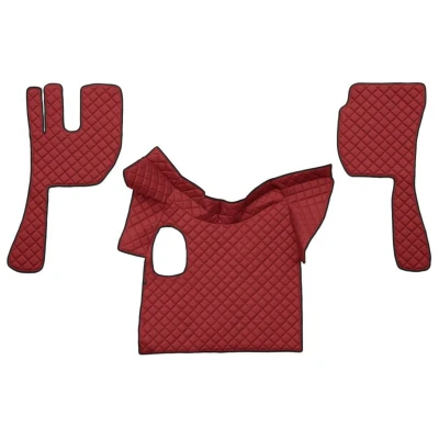 Image de F CORE FL12 RED Ensemble de tapis sol Similicuir avant 3 Rouge