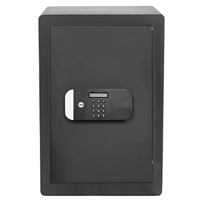 Image de Yale YSEM/520/EG1 Coffre Fort Haute Sécurité à Serrure Electronique 100 000 Combinaisons (Certifié SKG), A Poser et Sceller Format 52 x 35 36 cm (49,8L), Anthracite