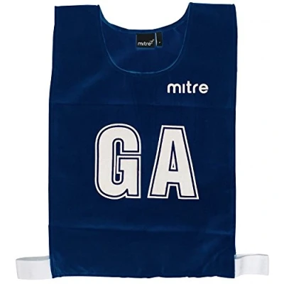 Image de Mitre Chasuble de netball en maille Lot 7 Bleu marine Medium