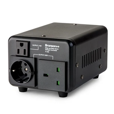 Image de Bronson++ TI 500 Transformateur 110 Volts Convertisseur USA Toroïdal Watts Entrée/Sortie 220V/110V Réversible Bronson 500W
