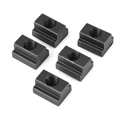 Image de Écrous T Slot M8 / M10 Finition en Oxyde Noir Enfiler dans les Rainures des Tableaux de Machines outils (M10)