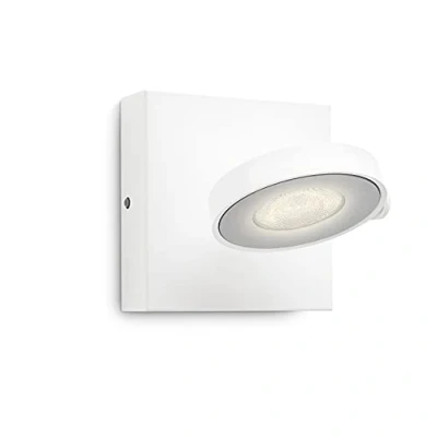 Image de Philips Clockwork spot mural LED blanc à 1 lampe