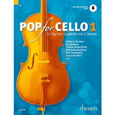 Image de Pop for Cello: 12 Hits. Vol. 1. 1 2 cellos.