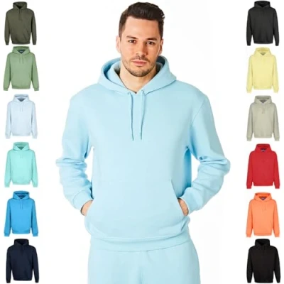 Image de Ript Essentials by Performance RCSWT763 Sweat à capuche doux au toucher pour homme, Bleu vert