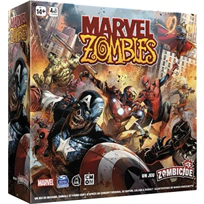 Image de Asmodee Cmon Marvel Zombies : Undead Avengers Un Jeu Zombicide Jeux de société Figurines coopératif Adulte et Enfant à partir 14 Ans Version française