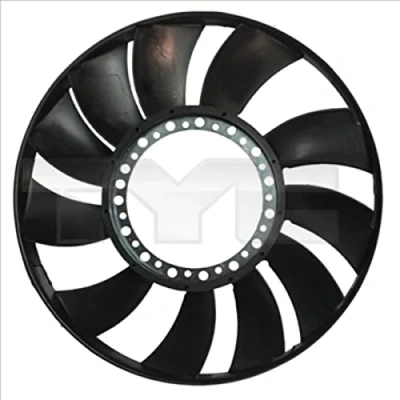 Image de TYC 802 0055 2 Roue du souffleur, refroidissement moteur AUDI: A4 B7 Berline, B5 B6 VOLKSWAGEN: Passat GP Break