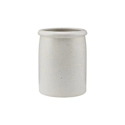 Image de House Doctor Pion Porte Ustensiles de cuisine Récipient pour en porcelaine Boîte rangement décoration Gris/blanc