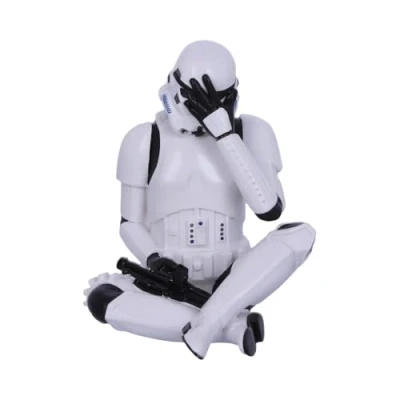 Image de Nemesis Now Original Stormtrooper Three Sages Sci FI Ne voit Pas Le Mal, Multicolore, Taille Unique B4892P9