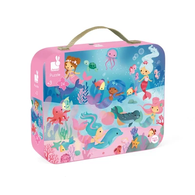 Image de Janod puzzle sirènes 24 pièces