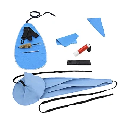 Image de Alnicov Kit d&#039;entretien 10 en 1 pour saxophone Embouchure de Brosse Repose pouce Chiffon nettoyage et clarinette Bleu