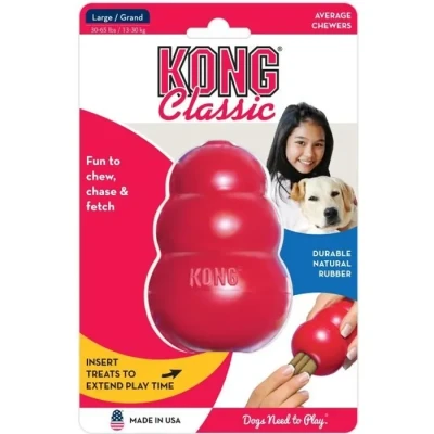 Image de KONG Jouet pour chien Classic Large Rouge