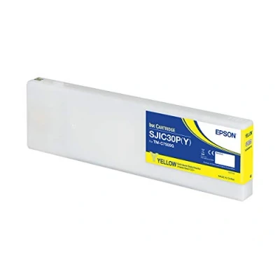 Image de Epson C33S020642 (SJIC30P) Jaune Cartouche d&#039;encre