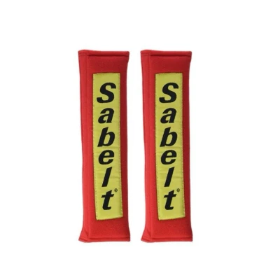 Image de Sabelt 450040/S Coussinet de ceinture Rouge Coton
