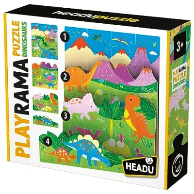 Image de Headu Puzzle, MU55300, Multicolore