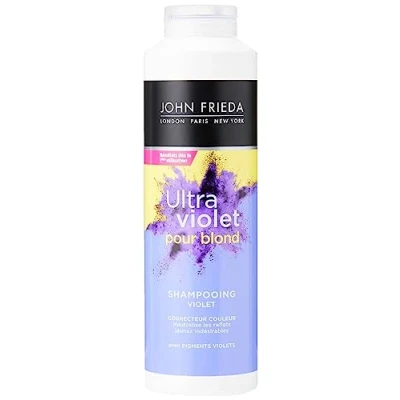 Image de JOHN FRIEDA Ultra Violet pour Blond Shampooing 500 ml