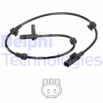 Image de DELPHI SS20552 Capteur ABS actif 700 MERCEDES BENZ: Classe E Break, Berline