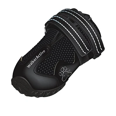 Image de Trixie 2 Bottes Protectrices Walker Active, Noir, XL