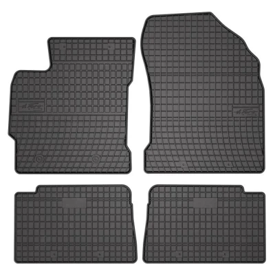 Image de FROGUM 0807 Ensemble de tapis sol Caoutchouc avant et arrière 4 noir Sur mesure TOYOTA: Auris 5 portes