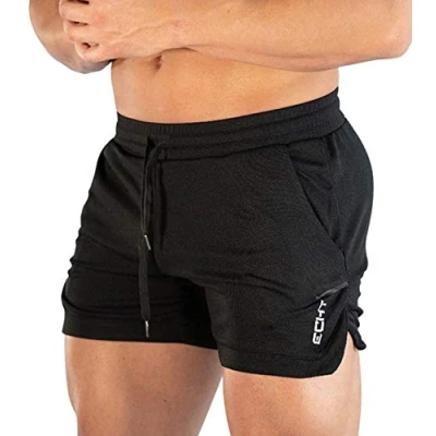 Image de Superora Homme Shorts Sport Short Course à Pied Léger Respirant Séchage Rapide avec Poches Noir XXL