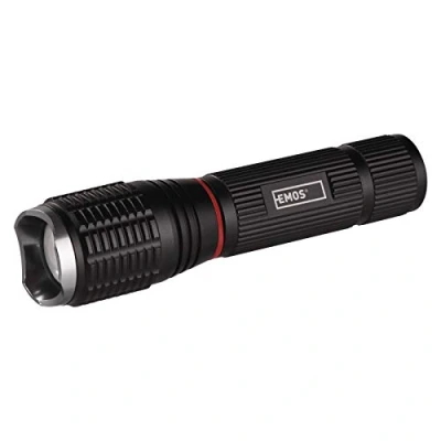 Image de Lampe de poche EMOS Zoomable 230 lumens portée 210m 3 modes d&#039;éclairage