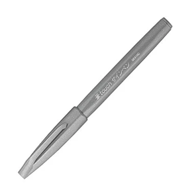 Image de Pentel SES15C N Feutre Pinceau en souple à base d&#039;eau pour Croquis Gris