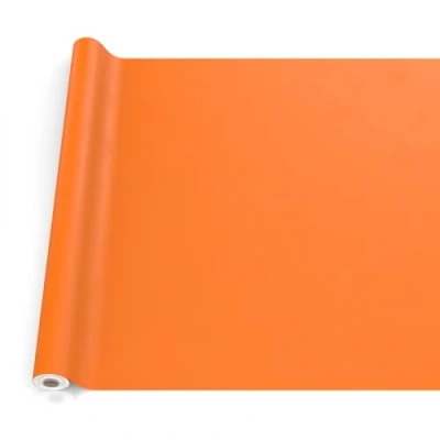 Image de ANRO Nappe en Toile cirée, Lavable, pour Table de Jardin, extérieur et intérieur, Bord coupé, Oranges 120 x 140 cm