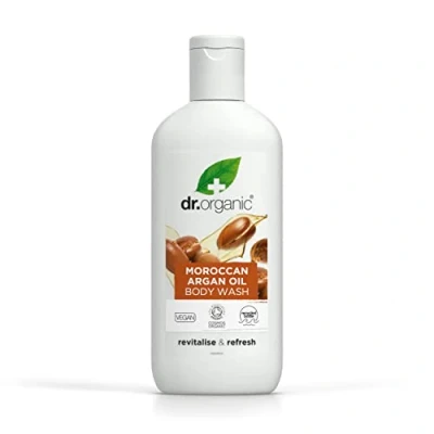 Image de Dr. Organic Argan Body Wash, 250 ml, 1er Pack (1 x ml)