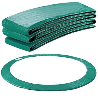 Image de AREBOS Coussin de Protection pour Trampoline Remplacement Couverture Rembourrage résistant aux intempéries et UV Anti déchirure Vert 427 cm