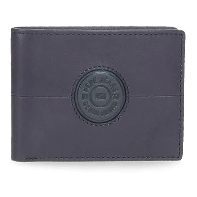 Image de Portefeuilles et porte monnaie Pepe Jeans Cracker en cuir de vache, noir, marron, vert, différentes tailles