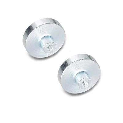 Image de Ganter Standard Elements Aimant de retenue avec filetage interne GN 50.2 Matériau magnétique Ferrite dure Argent, HF 40 M5
