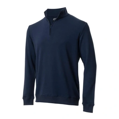 Image de BOXR Pull demi zippé Bleu Marine 3XL /