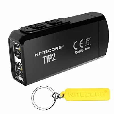 Image de NitECORE TIP 2 (TIP2) Lampe de poche rechargeable EDC 720 lumens avec étiquette