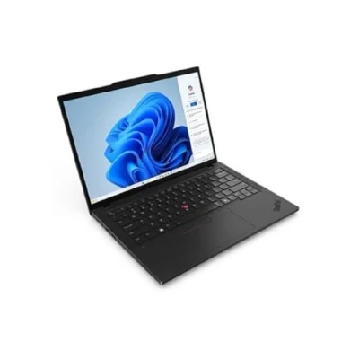 Image de Lenovo ThinkPad T14 Gen 5 (AMD) AMD Ryzen™ 7 Pro 8840U Ordinateur portable 35,6 cm (14 ) WUXGA 32 Go DDR5 SDRAM 1 To SSD Wi Fi 6E (802.11ax) Windows 11 Allemand Noir Neuf