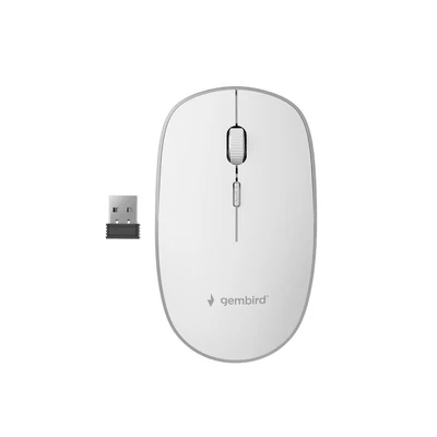 Image de Gembird MUSW 4B 01 W souris Bureau Ambidextre RF sans fil Optique 1600 DPI Neuf