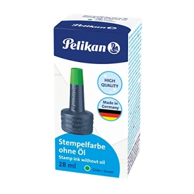 Image de Encre pour cachet Pelikan Flacon 28ml vert