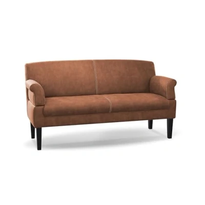 Image de CAVADORE Malm Canapés, Tissu, Cognac, 182 x 97 78 cm