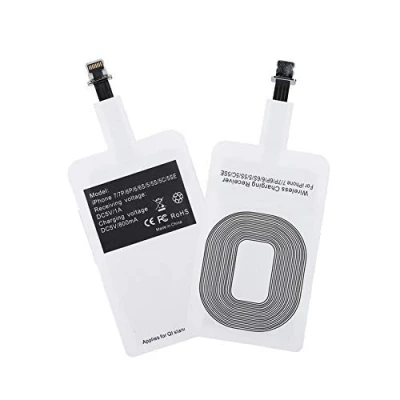 Image de ASHATA Adaptateur Chargeur sans Fil QI Module récepteur de Charge pour téléphone Android Type C (pour iOS)