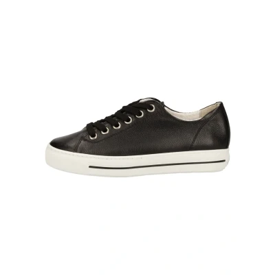 Image de Paul Green Femme Chaussures à Lacets, Dame Confortables,Chaussure Basse Confort,Lacets,Confortable,Schwarz (Black),39 EU / 6 UK