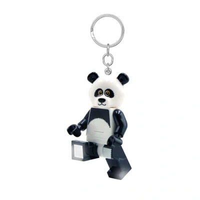 Image de Porte clés Lego Minifigures Light Panda Guy Figurine de 7,6 cm haut (KE195H)