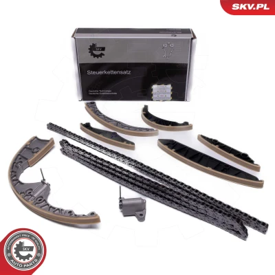 Image de ESEN SKV 21SKV257 Jeu de distribution à chaînes sans joints roue dentée Simplex, Chaîne vélo AUDI: A5 B8 Coupe, Q7, A4 Berline