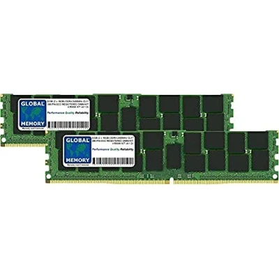 Image de 32Go (2 x 16Go) DDR4 2400MHz PC4 19200 288 PIN ECC ENREGISTRÉ DIMM (RDIMM) MÉMOIRE RAM KIT pour SERVEURS/WORKSTATIONS/Cartes Meres (4 Rank CHIPKILL)
