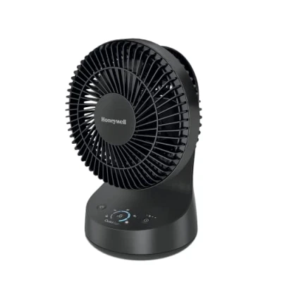 Image de Ventilateur de table oscillant QuietSet 5 vitesses avec minuteur Honeywell HTF337BE4