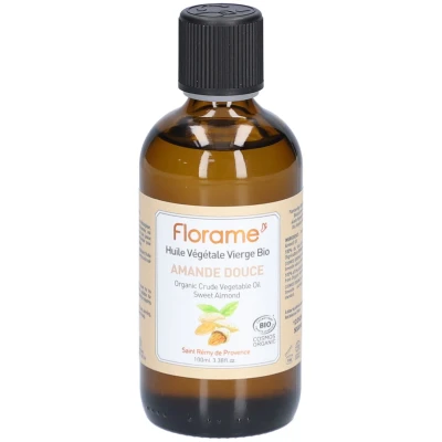 Image de FLORAME Huile Végétale Vierge Bio Amande Douce 100ml