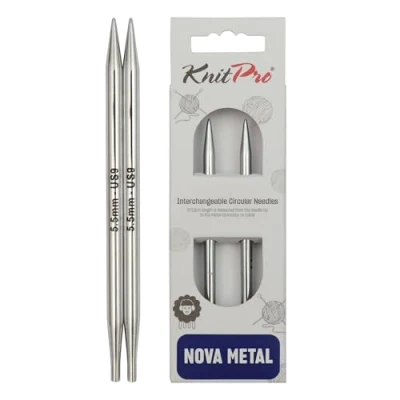 Image de KnitPro KP10427 Nova Aiguille Interchangeable Circulaire Spéciale Bois Multicolore 47,5 x 1,3 5 cm