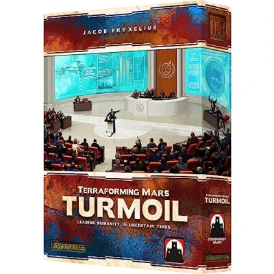 Image de Stronghold Games , Terraforming Mars: Turmoil Expansion Board Game Ages 14+ 1 5 Players 90 120 Minute Playing Time