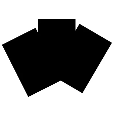 Image de Carte House of Card &amp; Paper, 220 g/m² A4 (Pack 250 Sheets) noir