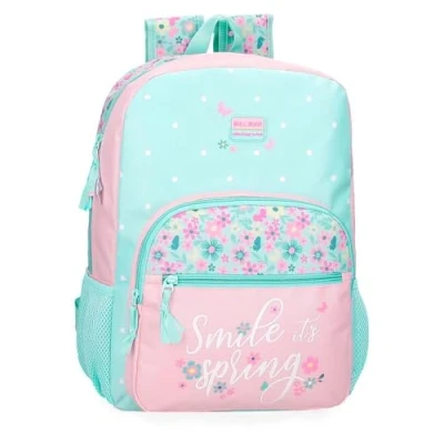 Image de ROLL ROAD Spring Dream Sac à dos scolaire multicolore 30 x 38 12 cm Polyester, multicolore, 30x38x12 cms,